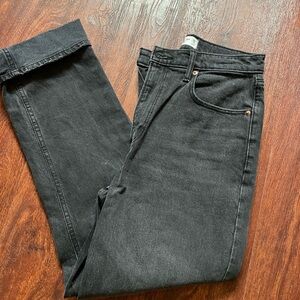 Abercrombie & Fitch Charcoal Ultra High Rise Jeans